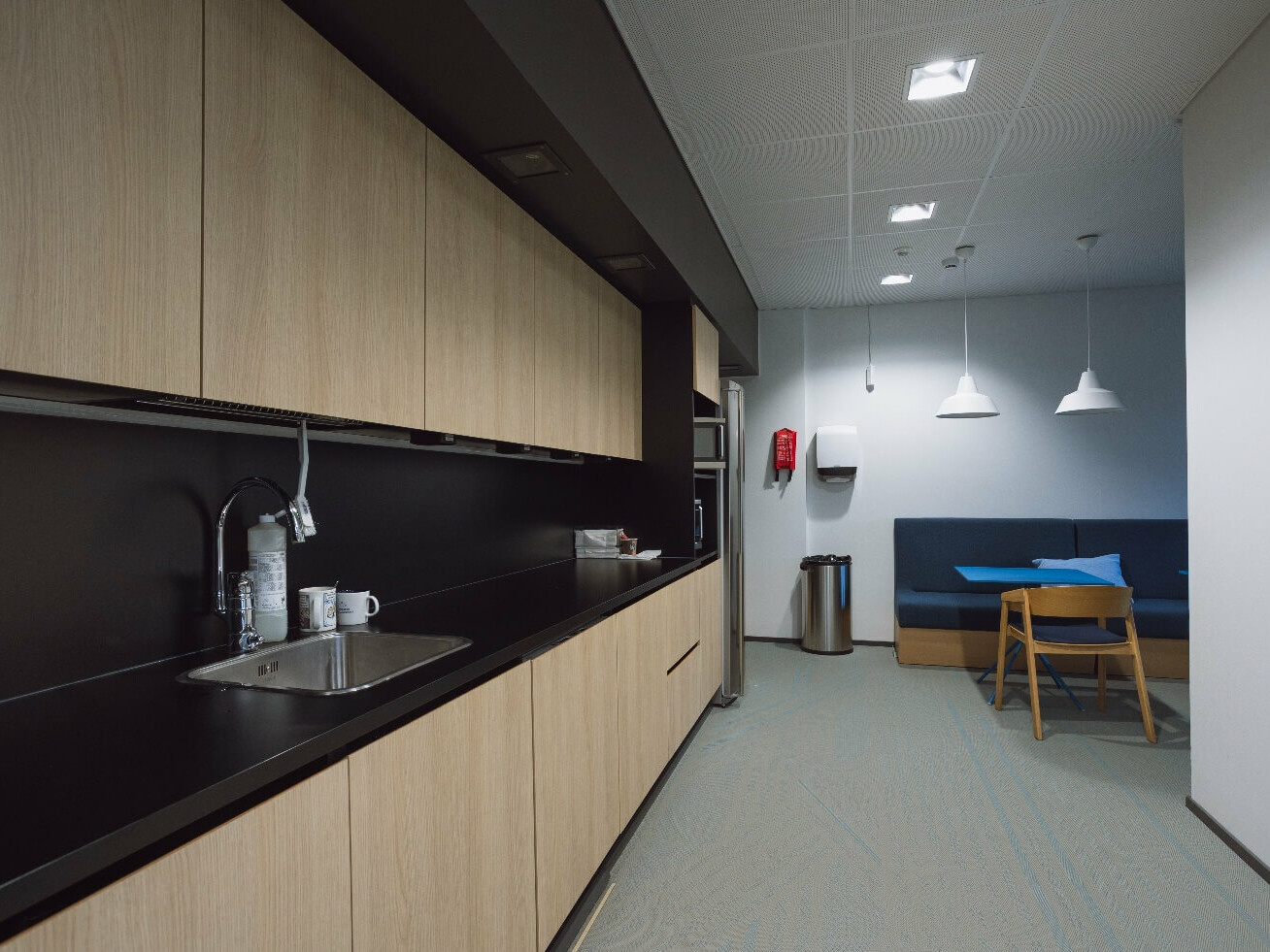 4. kerroksen keittio- ja taukotila