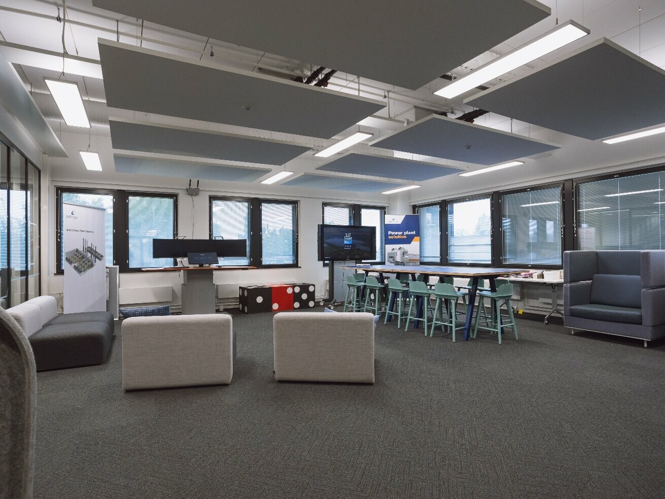 4. kerroksen tiimityötila